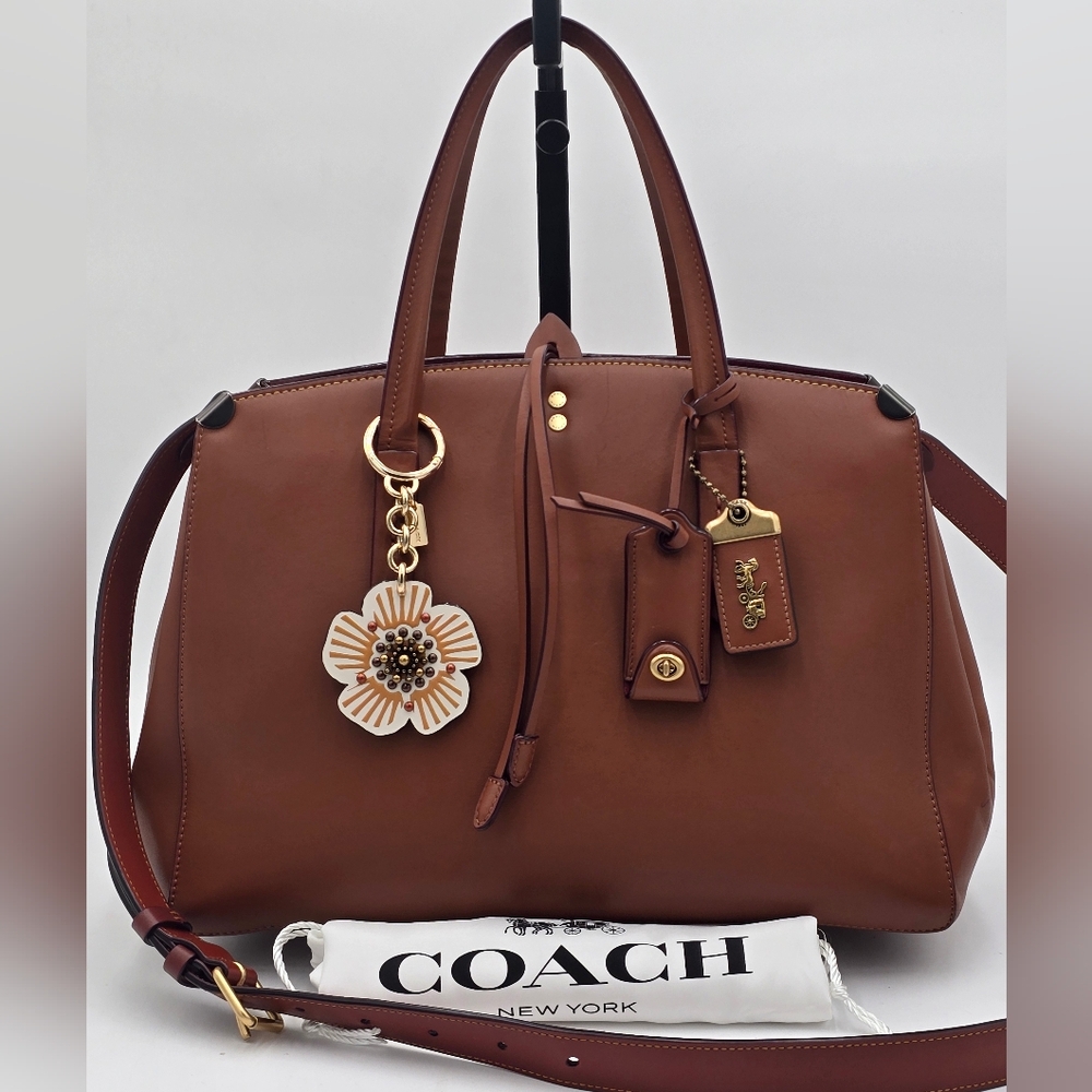 Coach 1941 Cooper Saddle Brown Leather Satchel
